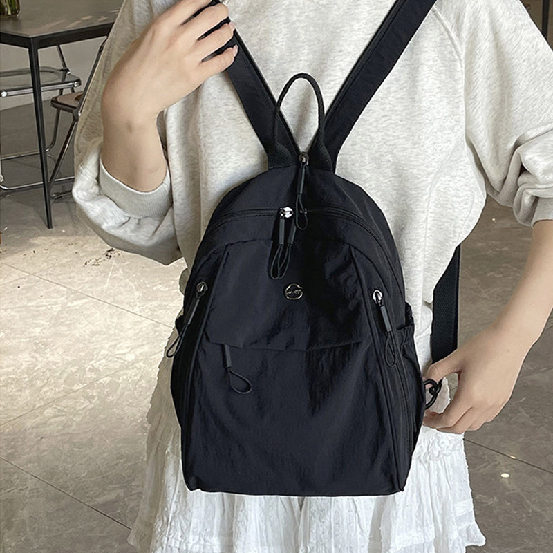 Nylon Mini Bookbag For Women