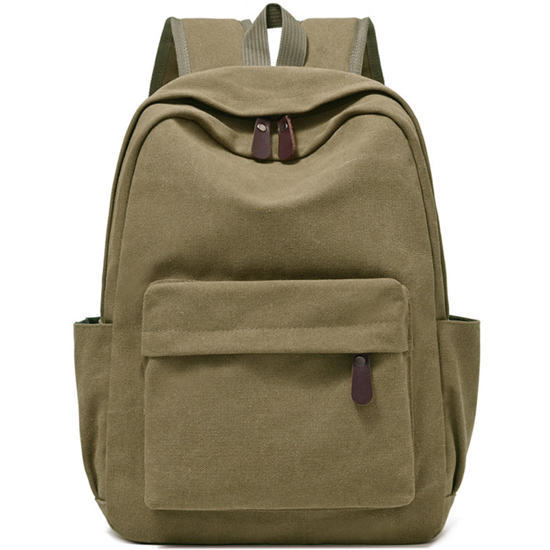Retro Canvas Backpack For Travel