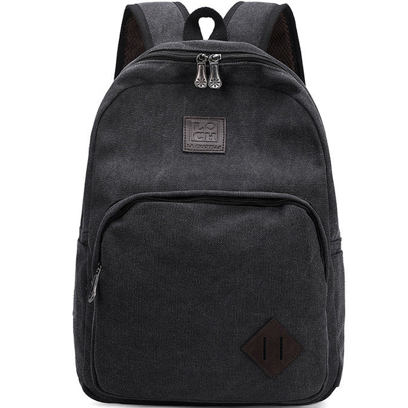 Durable Canvas Backpack For Travel Commuting