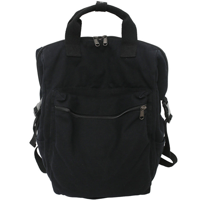 Large Capacity Canvas Backpack For Teens