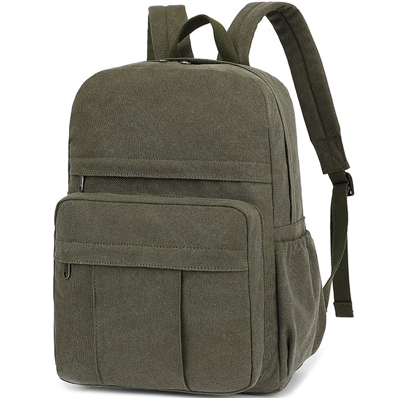 Canvas Business Backpack Laptop Bookbag
