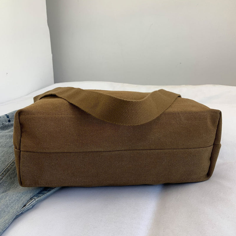 Thicken Canvas Tote Bag Large Commuter Bag