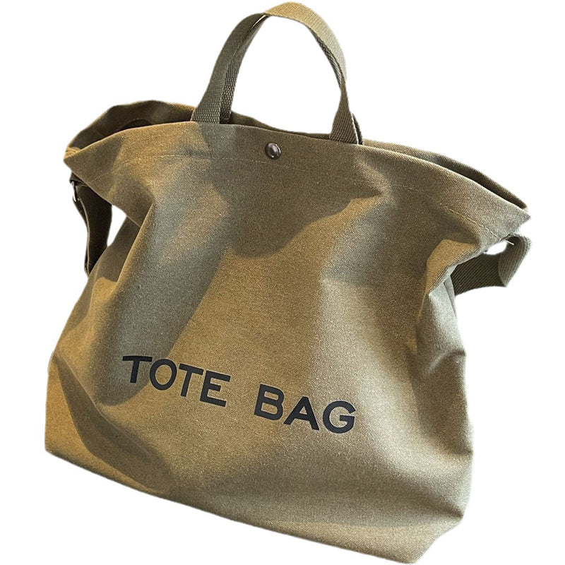 Thicken Canvas Tote Bag Large Commuter Bag