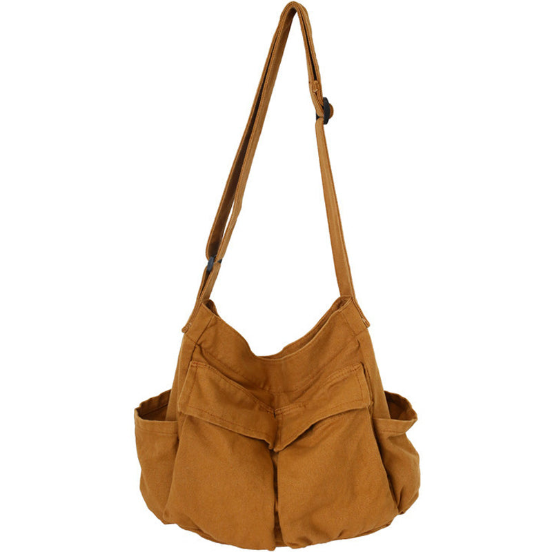Canvas Hobo Crossbody Bag Tote Bag