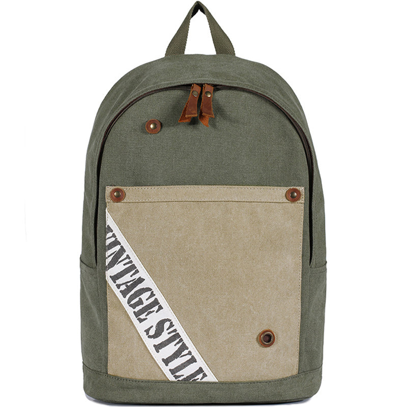 Trending Canvas Backpack Teens Laptop Bookbag