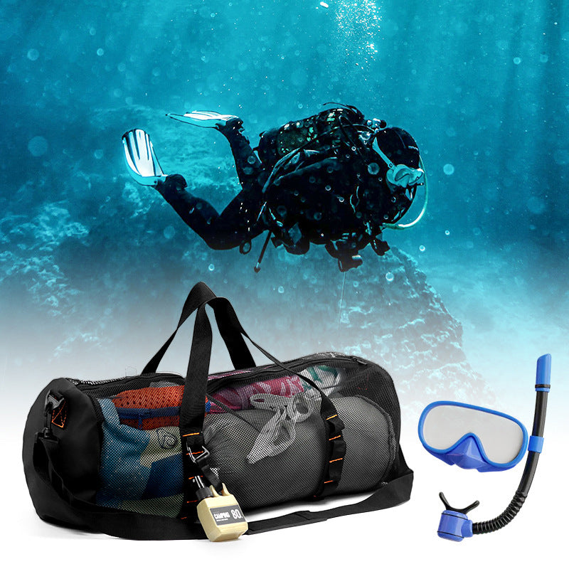 Cylindrical Beach Bag