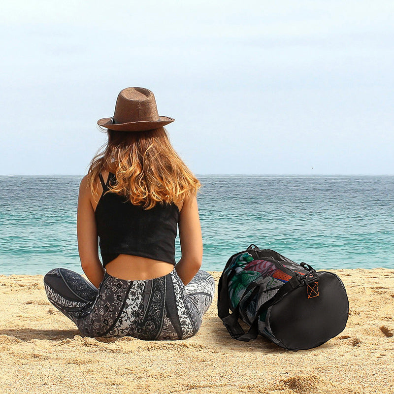 Cylindrical Beach Bag