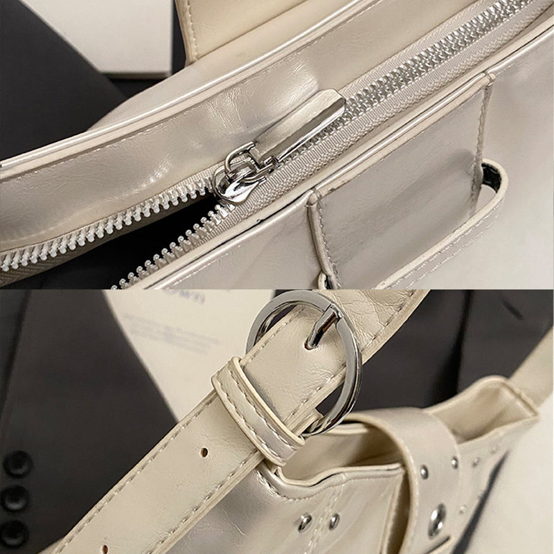 Crossbody Bag With Rivets