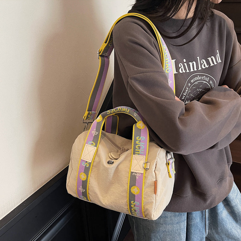 Nylon Messenger Sling Bag