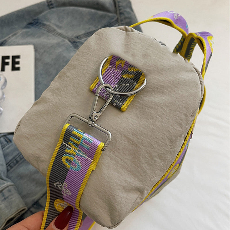 Nylon Messenger Sling Bag