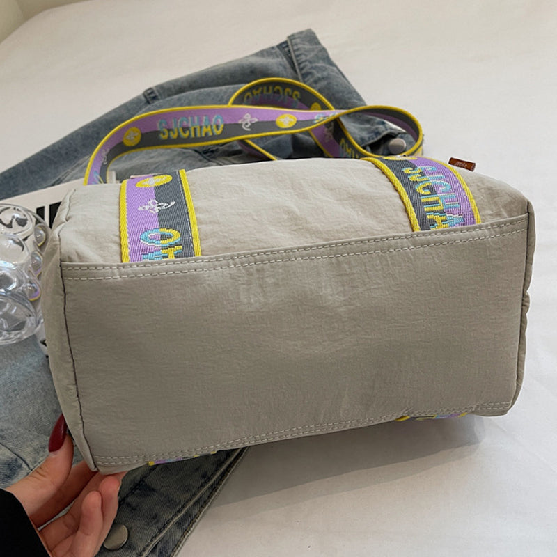 Nylon Messenger Sling Bag