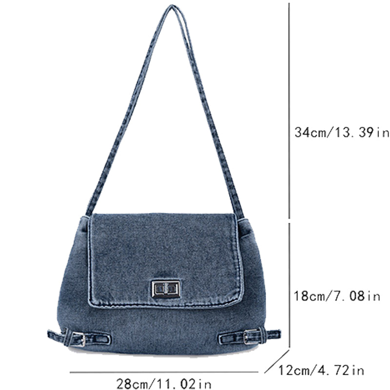 Artistic Tote Denim Bag