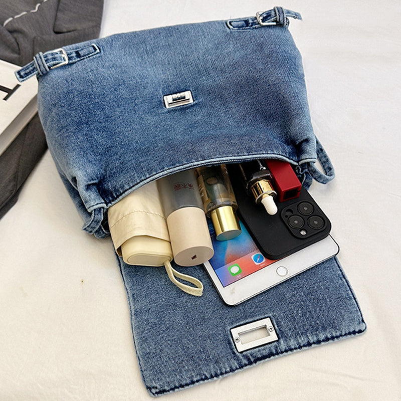 Artistic Tote Denim Bag