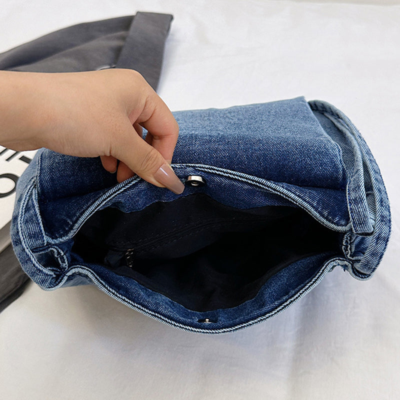 Artistic Tote Denim Bag