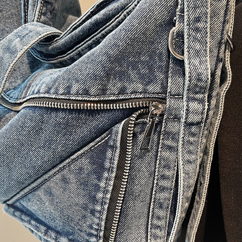 Personalized Tote Denim Bag