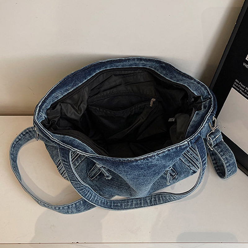 Vintage Tote Denim Bag