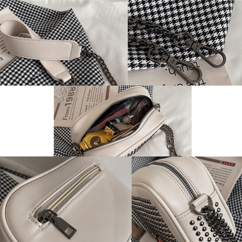Diamond Chain Crossbody Bag