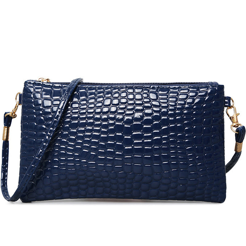 Mini Bag With Crocodile Pattern