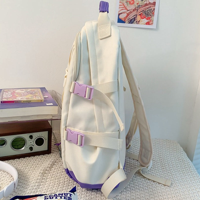Kids Mesh School Backpacks - Black Blue White Book Bags For Boys Girls Drawstring 1-6 Grade Students Bookbag
