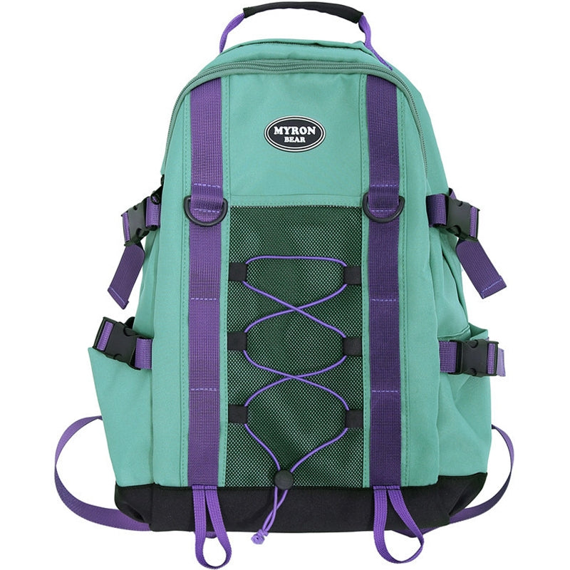 Kids Mesh School Backpacks - Black Blue White Book Bags For Boys Girls Drawstring 1-6 Grade Students Bookbag