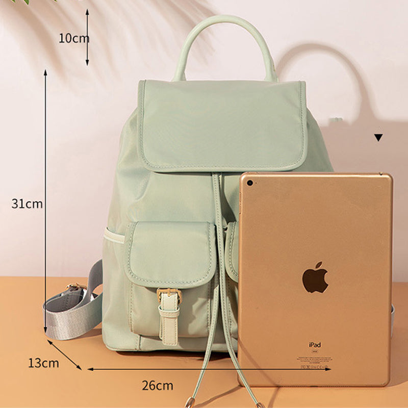 Kids Mini School Backpacks - Black Green Book Bags For Girls Purse Waterproof Mini Backpack Casual Preppy Bag