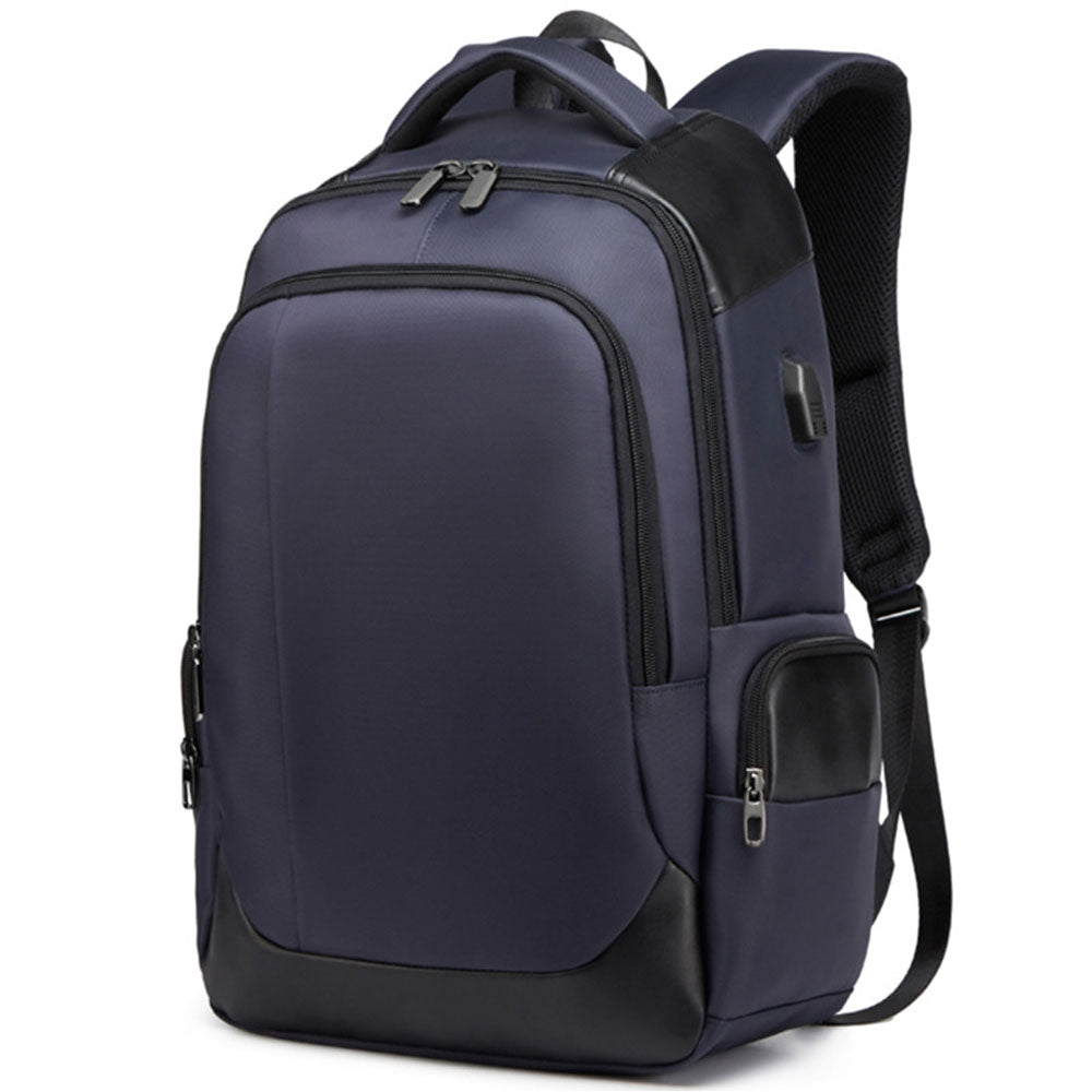 Kids USB School Backpacks - Black Grey Red Book Bags For Boys Laptop Backpack Anti-Theft Bag With USB Charging Port Business