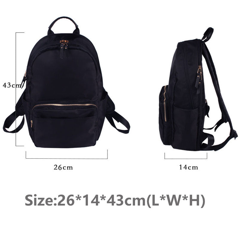 Stylish Waterproof Backpack For School Multi-pocket Students Bookbags