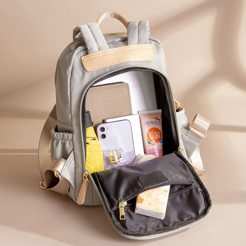 Mini Oxford Backpack Purse For School Girls Ladies Satchel Bags
