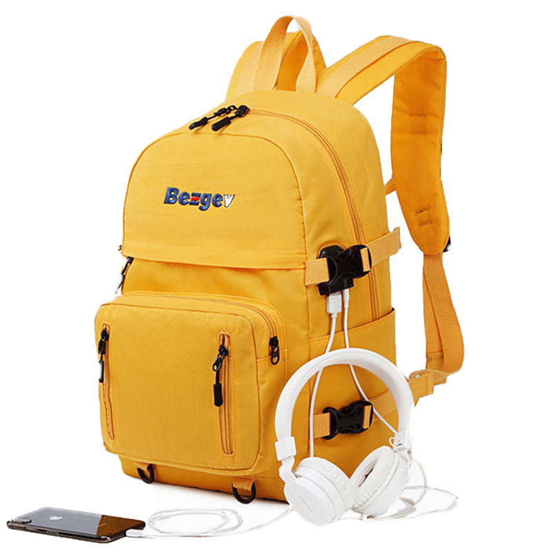 Travel Backpacks Large Capacity Bookbag with Charge Headphone Jack