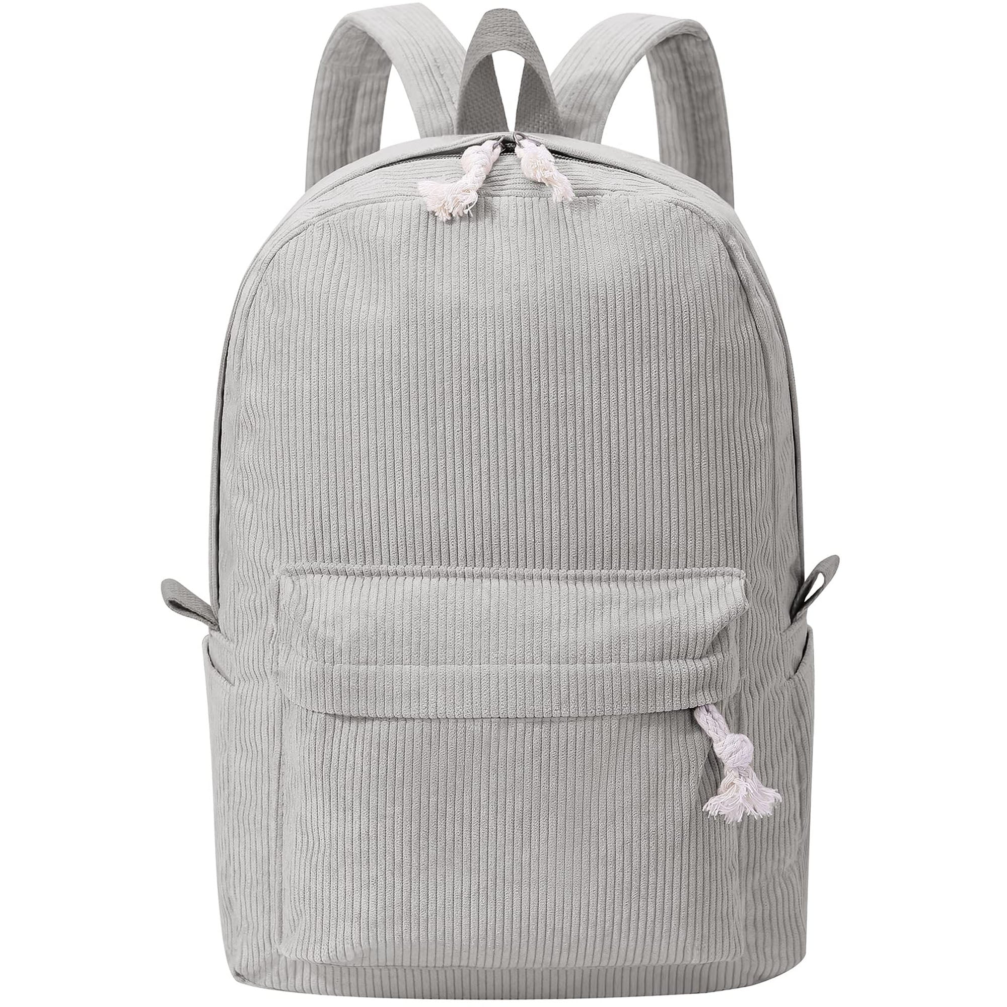 Large Capacity Corduroy Backpack Leisure Student Schoolbags