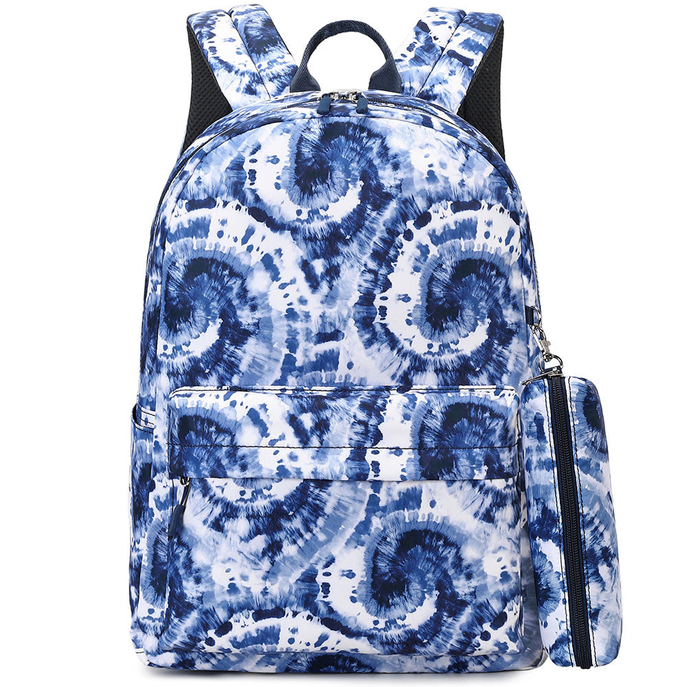 Unique Printing School Bookbag for Girls Kids Large Capacity Set with Lunch Box