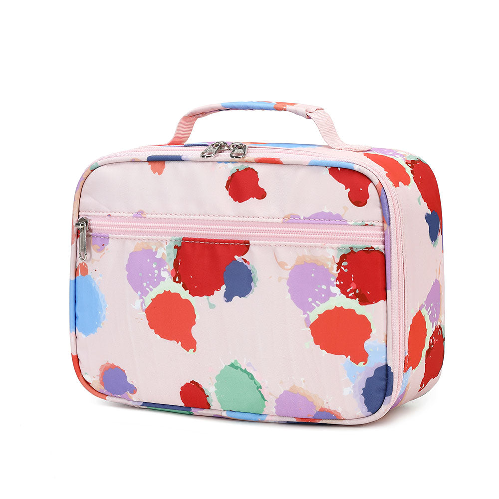 Girls' 3 Pieces Laptop Bookbag Cute Pringting Waterproof Backpack for School