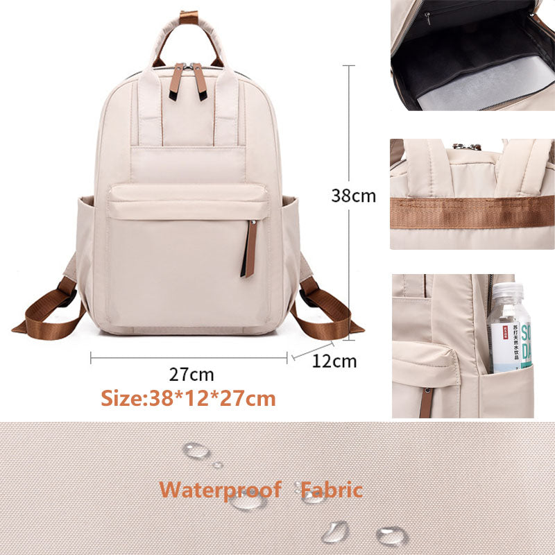 Travel Rucksack Multifunction Backbag Girls Waterproof Nylon Bagpacks