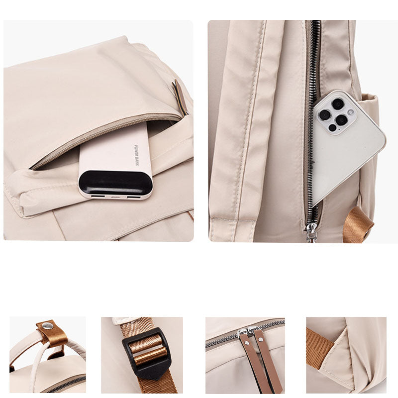 Travel Rucksack Multifunction Backbag Girls Waterproof Nylon Bagpacks