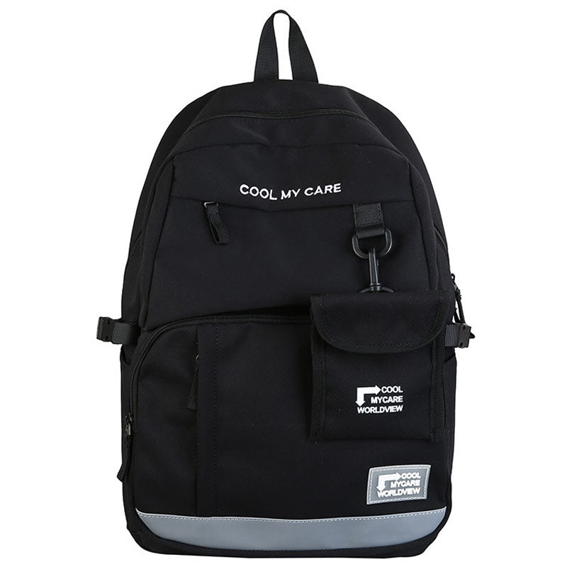 Waterproof School Backpack Reflective Design Travel Bag