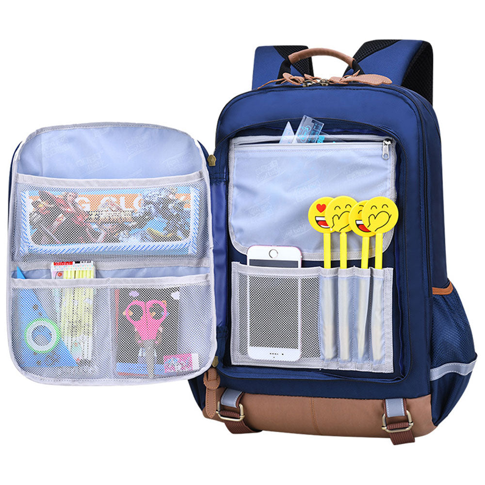 Boys Backpack for Elementary School Students Flip Hiking Bag Lightweight Travel Bag