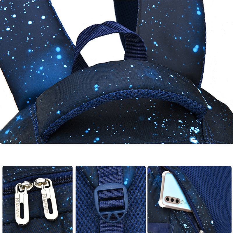 New Kids Backpack Large Students Bookbag For Elementary Boys 3-6 Grade