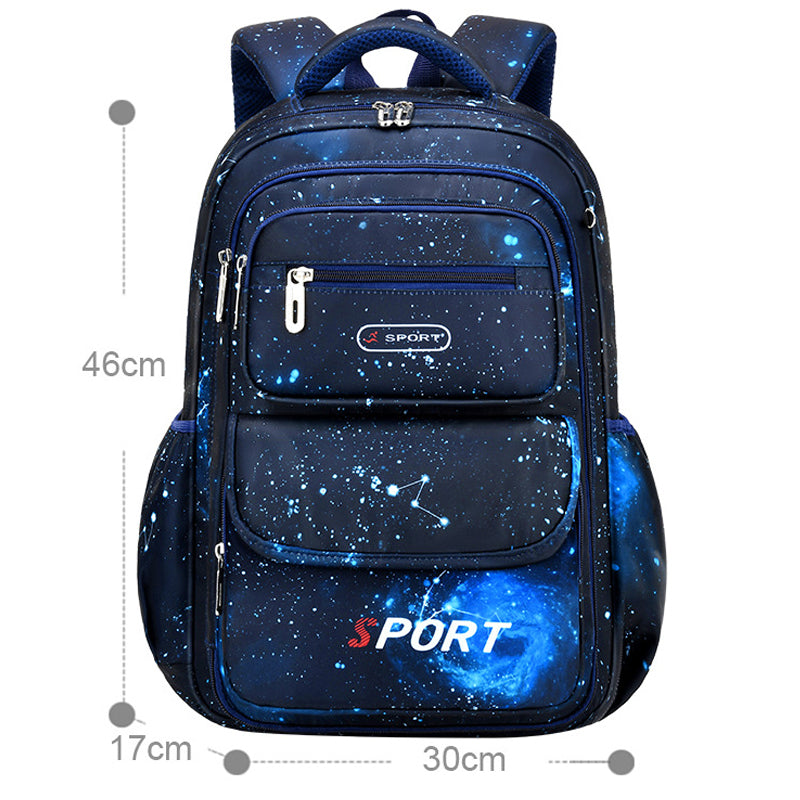 New Kids Backpack Large Students Bookbag For Elementary Boys 3-6 Grade
