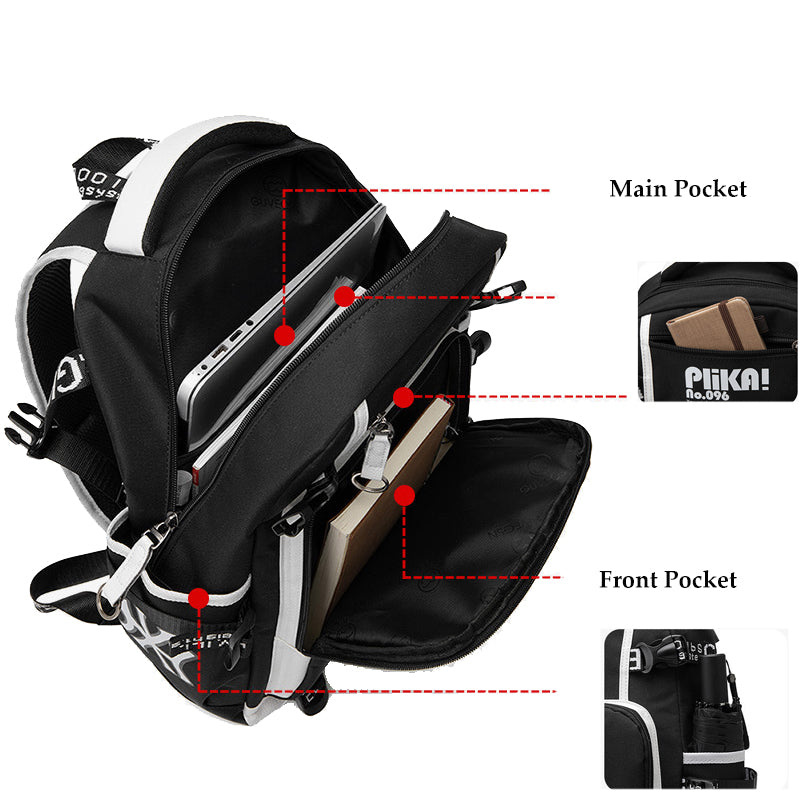 Junior School Boys Backpacks For 3-6 Grade Students Luminous Schoolbag