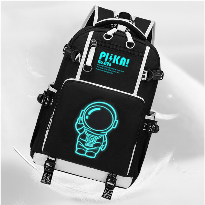 Junior School Boys Backpacks For 3-6 Grade Students Luminous Schoolbag