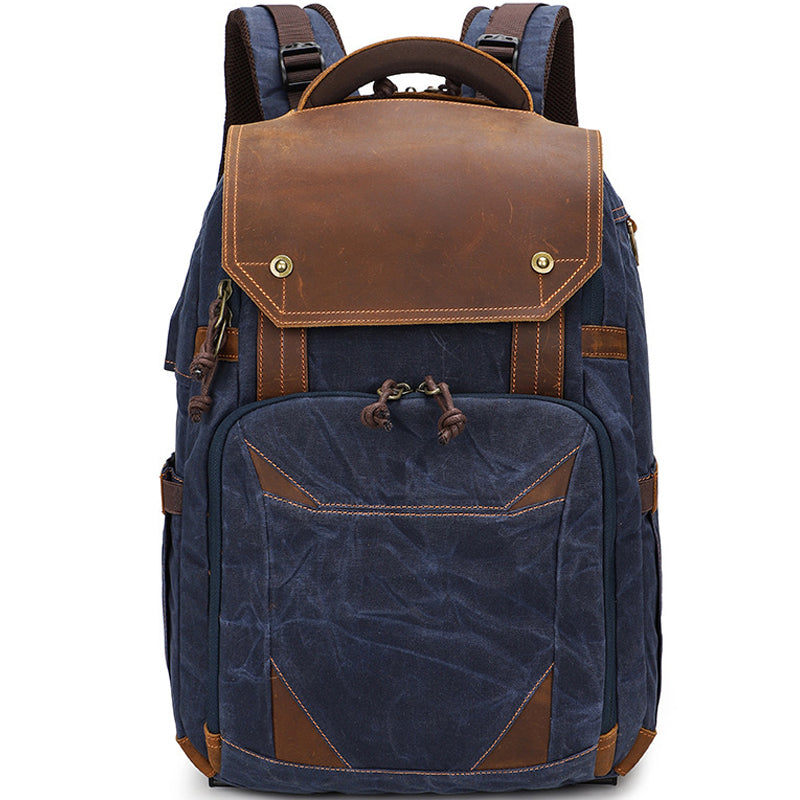 Waterproof Camera Bag Photography Canvas Backpack
