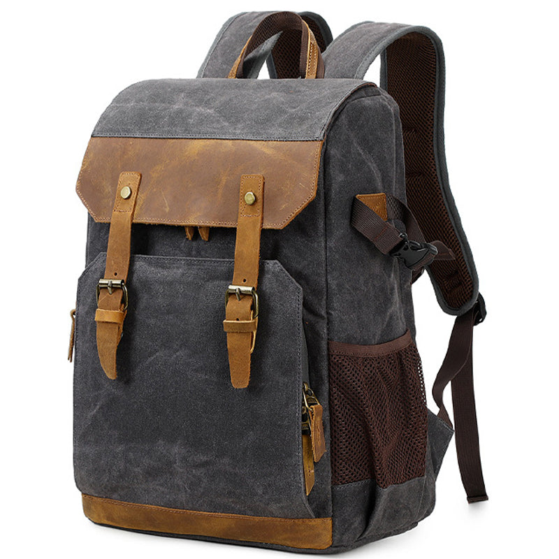 Canvas Camera Backpack Lens Storage Bag