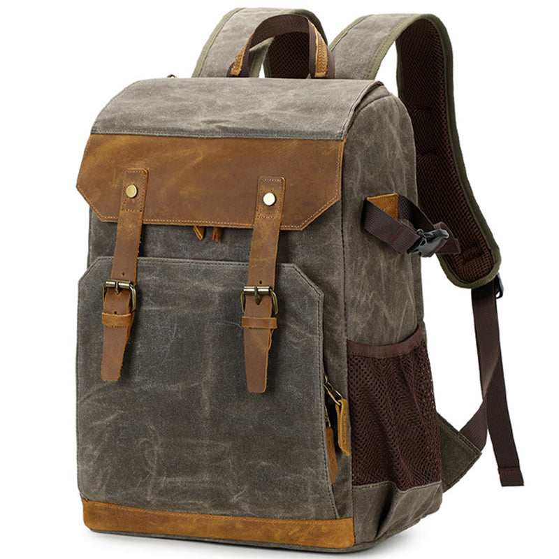 Canvas Camera Backpack Lens Storage Bag