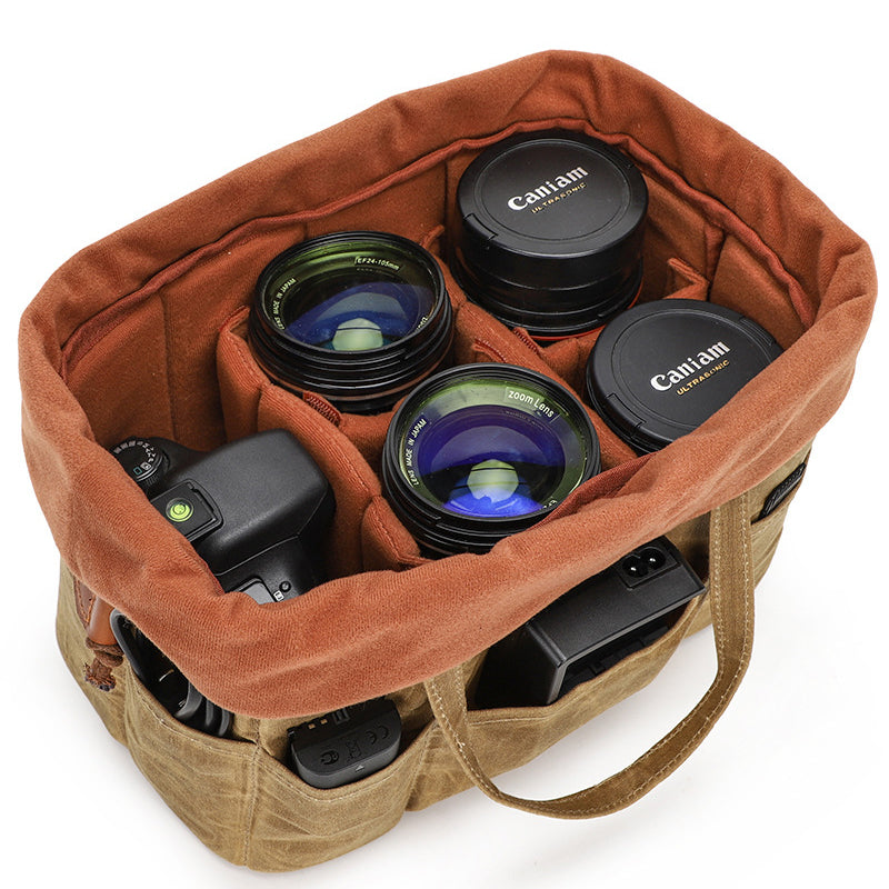 DSLR Canvas Handbag Camera Bag for Canon Nikon
