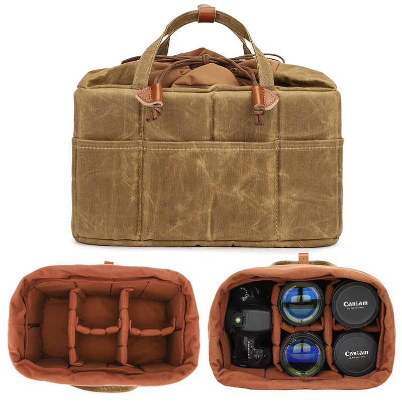 DSLR Canvas Handbag Camera Bag for Canon Nikon