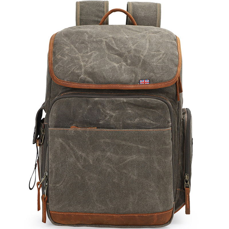 Canvas SLR DSLR Bag Camera Backpack