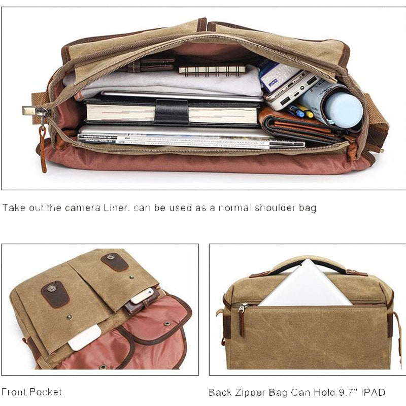 Camera Bag Messenger Bag for Canon/Sony/Nikon/Olympus