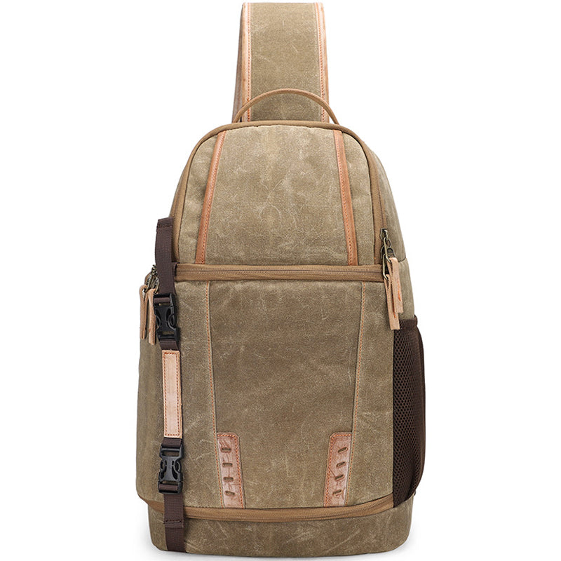 Canvas Waterproof Camera Sling Backpack