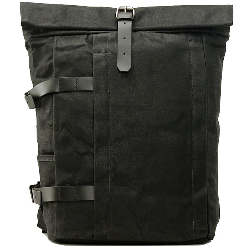 Anti-theft Canvas Laptop Backpack Roll Top