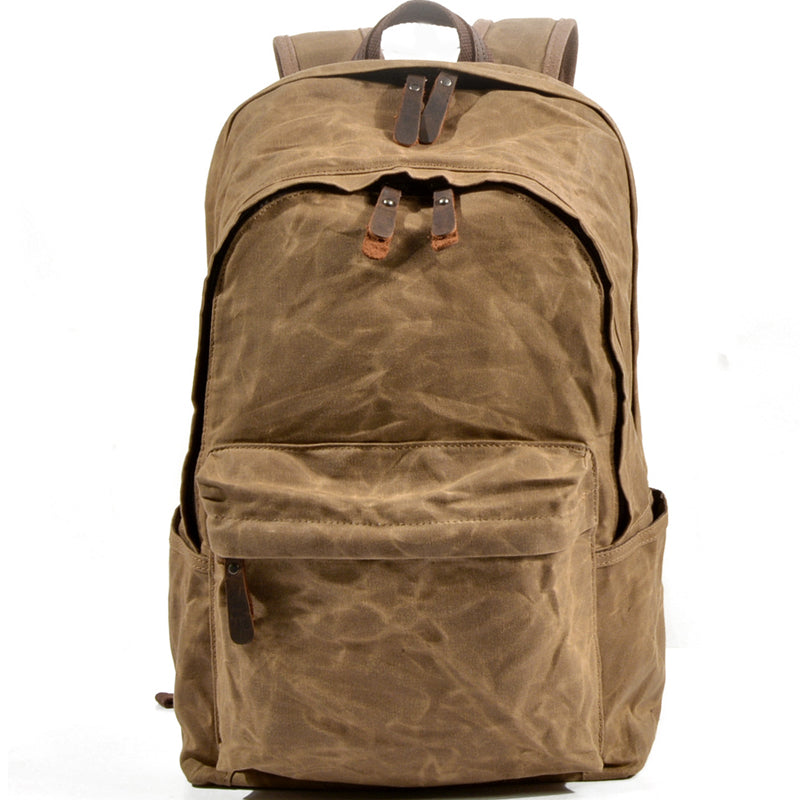 Student's Canvas Backpack School Bag